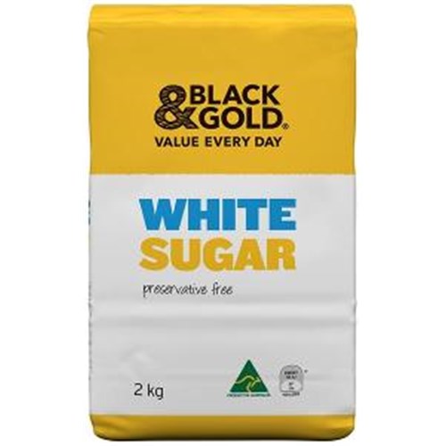 Black  Gold White Sugar 2kg